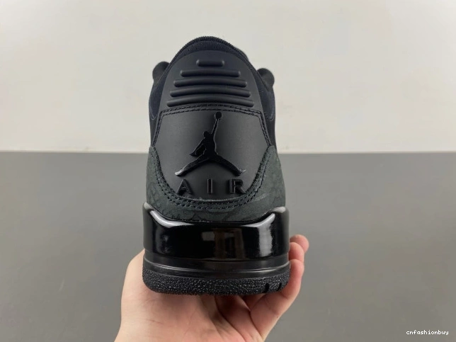 Black Cat Jordan CT8532-001 Air 3 0712